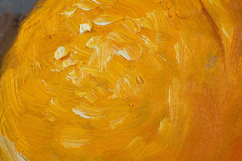 Sumo Oranges on French cloth original oil painting still life by Aleksey Vaynshteyn image 8
