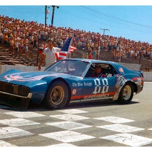 Vintage Reproduction Racing Poster Brian reffner Javelin Wisconsin International Raceway