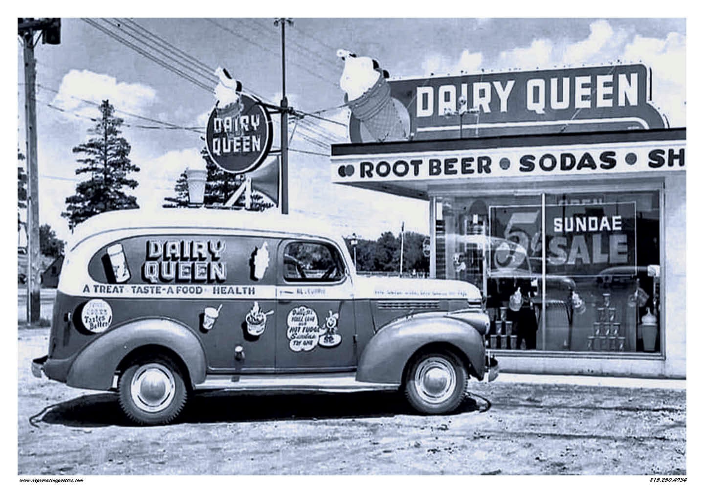 Dairy Queen Poster - Etsy