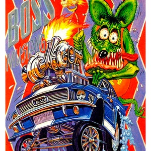 Rat Fink Posters - Etsy