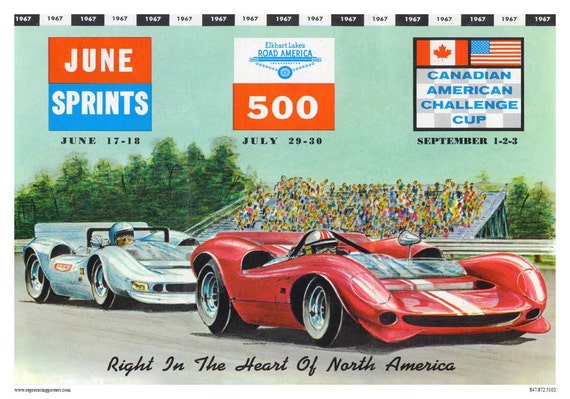 poster reproduction Vintage Motoring Magazine cover 1959