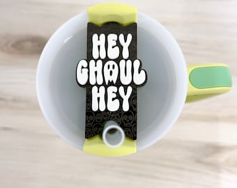 Halloween Tumbler Lid Nameplate - 40 oz Tumbler & 30 oz Tumbler