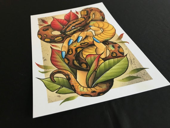 16+ Brazilian Rainbow Boa Tattoo PNG