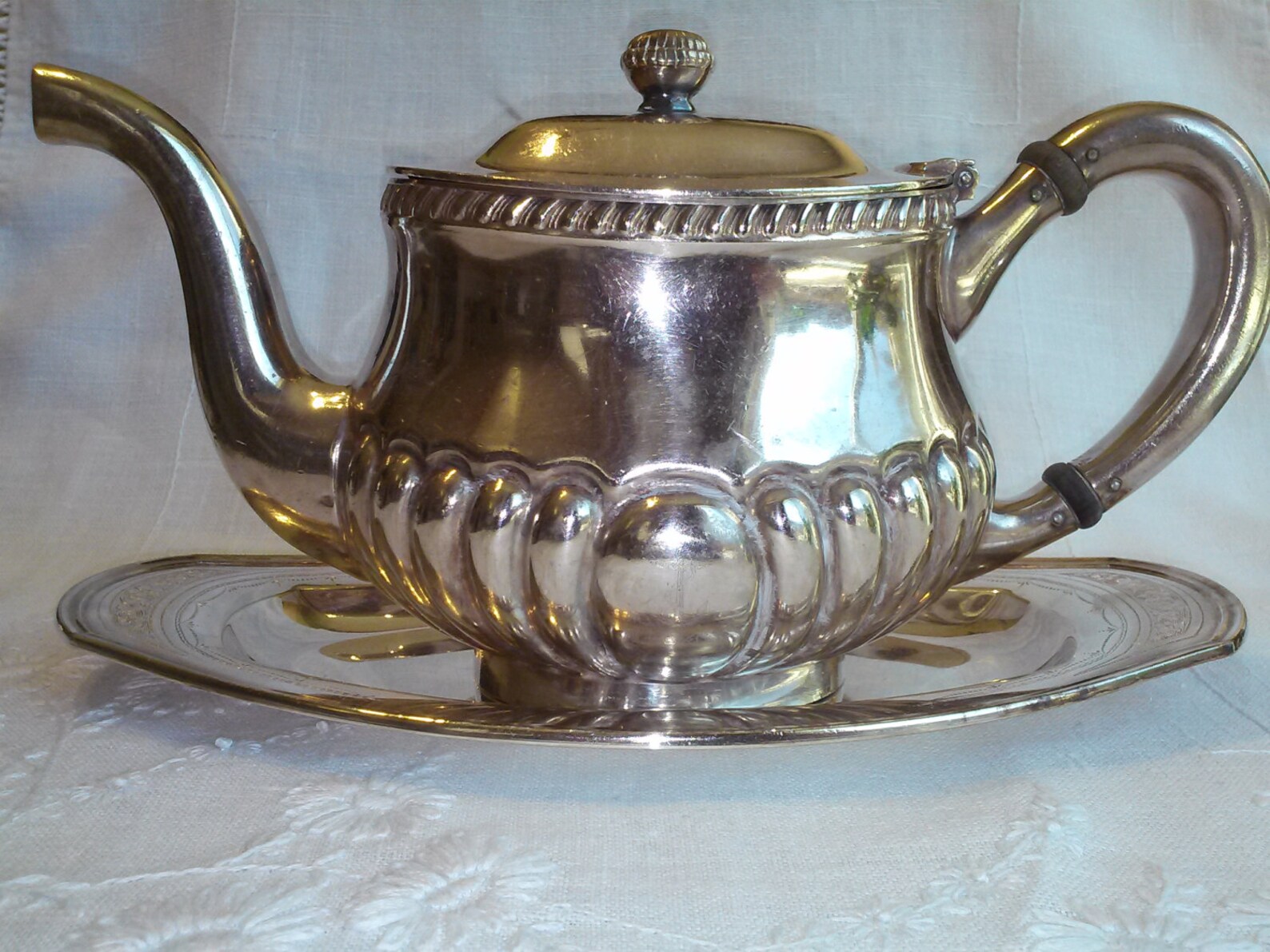 Reed & Barton Silver Soldered Tea Pot 2900 Navy Officer's Etsy