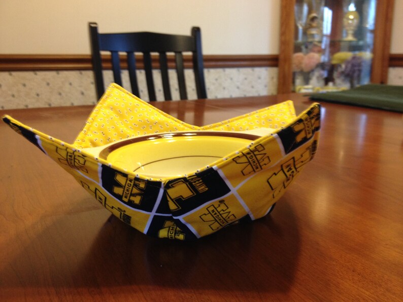 Download Microwave Bowl Hugger / Cozy / Pot Holder / Kozy Michigan | Etsy