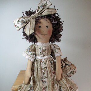 Girl Cloth Doll,handmade Doll, Large Doll, rag doll, Art Cloth Doll, baby doll,baby doll