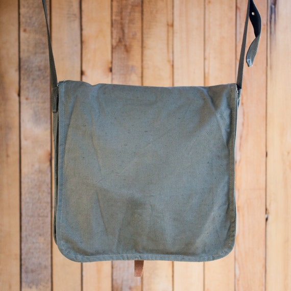 Military bag canvas bag canvas messenger bag cros… - image 3
