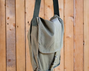 Messenger bag soviet army bag canvas crossbody bag vintage military bag canvas bag canvas crossbody bag canvas backpack military backpack