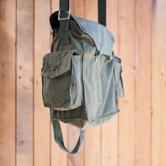 Soviet army bag messenger bag canvas crossbody bag