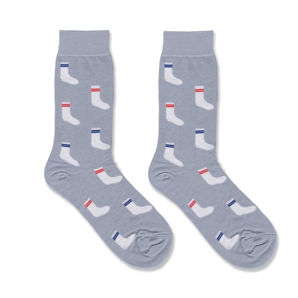 GREY SOCKS on SOCKS | fun socks | funny socks | unique socks | dress socks | groomsmen socks | cute socks | mens socks | womens socks