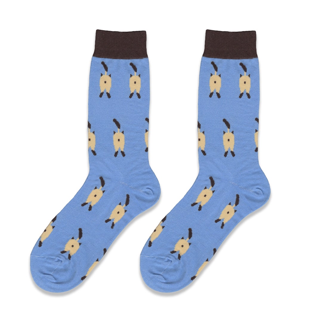 CAT BUTT Socks Cat Socks Cat Lover Fun Socks Cute Socks Funny Socks