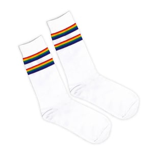GYM CLASS FABULOUS socks | lgbt | fun sock | novelty socks | gay socks | mens socks | womens socks | pride socks | rainbow socks | gym socks