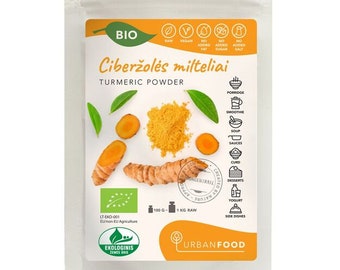 POUDRE DE CURCUMA - BIOLOGIQUE, 1,8 oz (50 g)