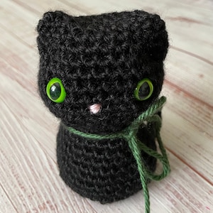 Black Cat Plush, Black Cat Stuffed Animal, Cat Plushie, Pet Loss Gift Cats, Sympathy Gift Pet Loss, Sympathy Gift Loss of Cat, Cat Stuff