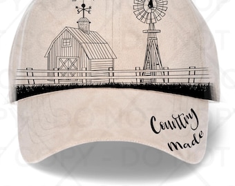 Rooster hat Burning Traceable Design, Hat Burning Tracing Stencil For Baseball and trucker Hats, SVG, and PNG Digital Files