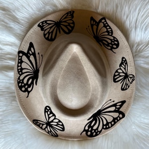 Butterfly Fedora Hat - Etsy display picture 3