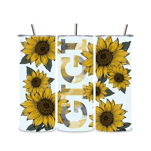 GIGI 20 oz seamless tumbler wrap for sublimation, instant download, digital image