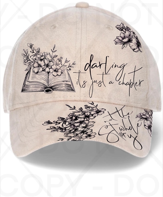 Book,just a chapter Hat Burning Tracing Stencil For Baseball and trucker Hats, SVG, and PNG Digital Files