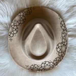Mandala Hat Burning Template: Traceable Design Stencil (SVG, PNG, PDF)