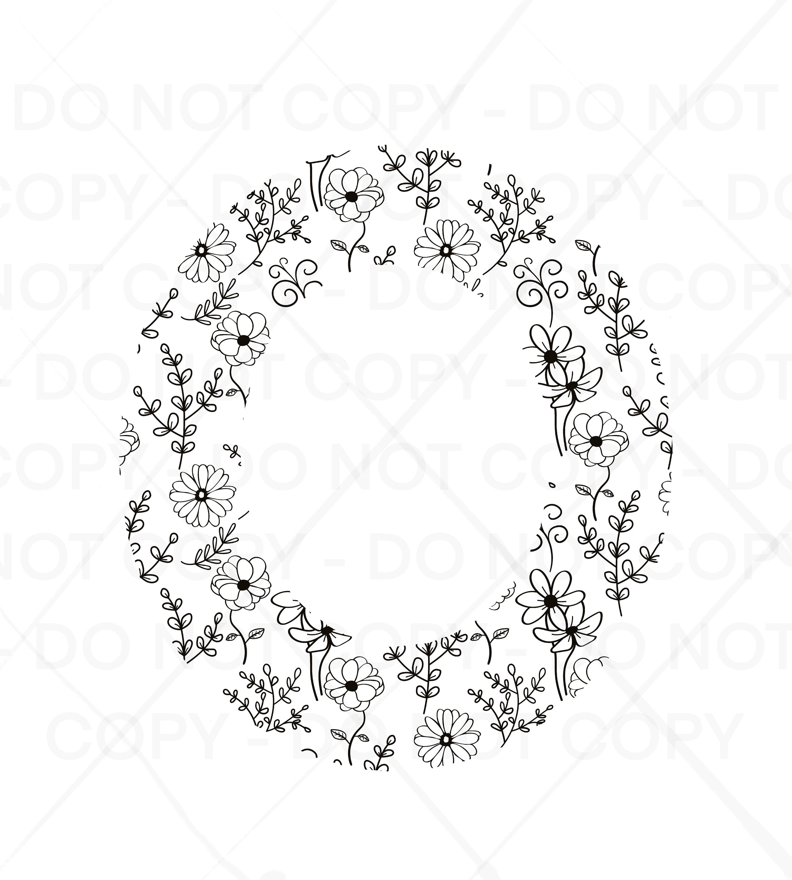 Flower Hat Burning Traceable Design, Hat Burning Tracing Stencil for ...