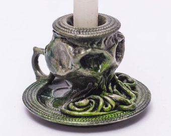 Cthulhu Gothic Candle Holder Lovecraftian