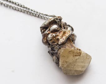 Crystal Pendent Witch Necklace