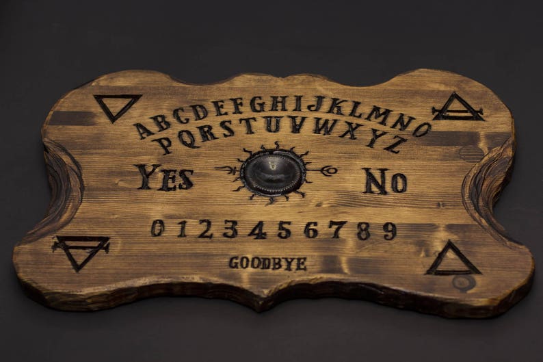 Real Ouija board Wood Hand-Sculpted image 6