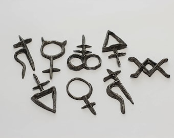 Alchemical Symbols Arcane Talisman