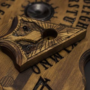 Real Ouija board Wood Hand-Sculpted image 9