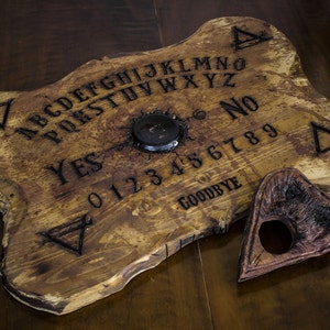 Real Ouija board Wood Hand-Sculpted image 3