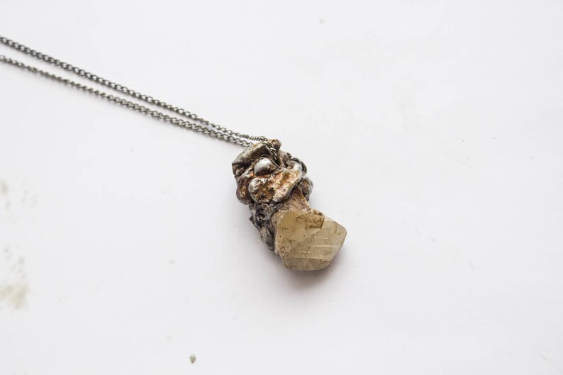 Crystal Pendent Witch Necklace image 1