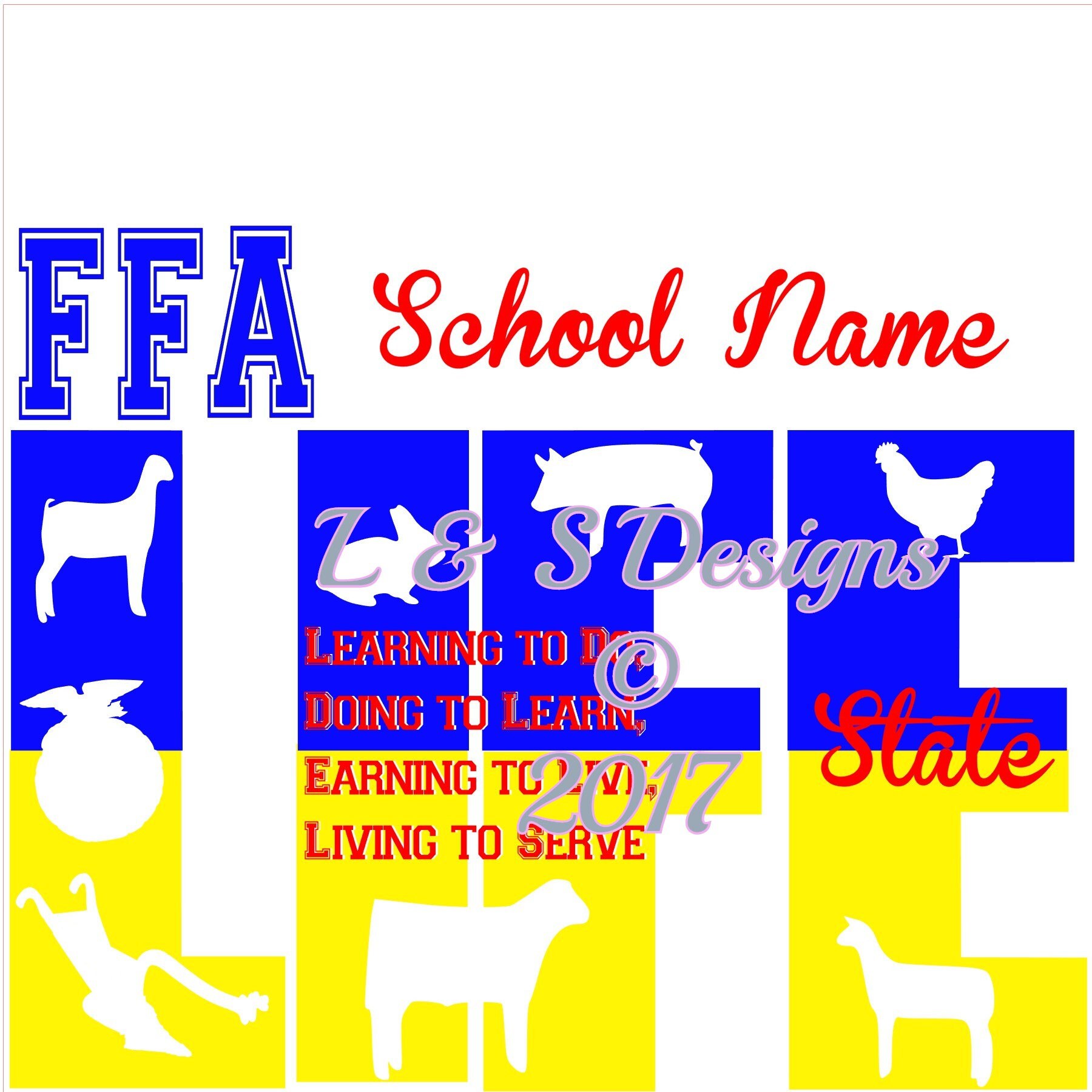  FFA LIFE  SVG Etsy