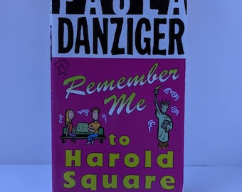 Vintage Paula Danzinger Remember Me To Harold Square Teen Love Story Paperback 1999
