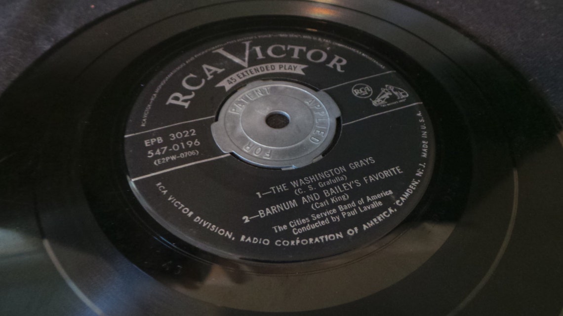 Vintage 1940's RCA Victor Records 45 Vinyl Record Album Etsy