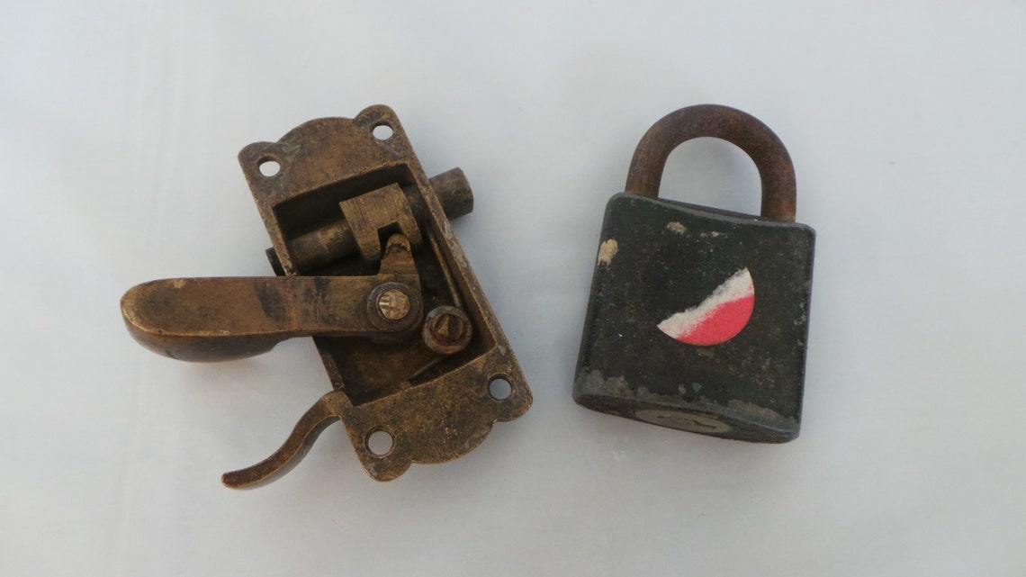 Lot of Antique and Vintage Hardware Brass Knobs Door Handles Etsy