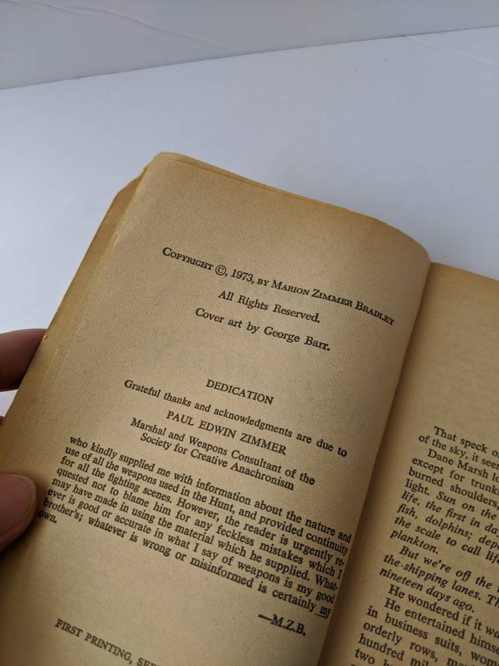 CLEARANCE Vintage 1973 Hunters of the Red Moon Marion Zimmer Etsy