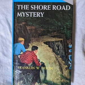 Hardy Boys Mystery #6 The Shore Road Mystery Glossy Blue Hardcover