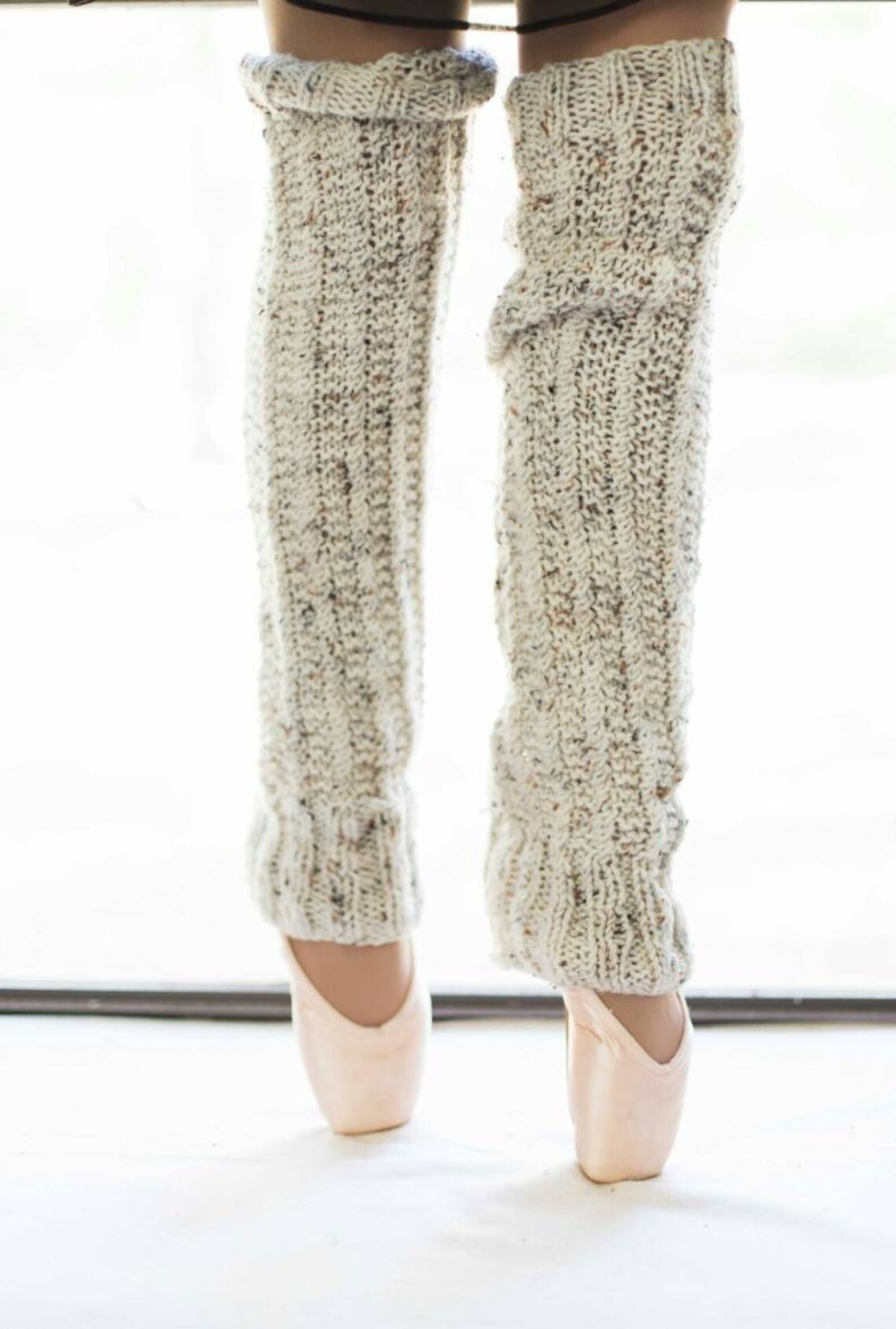 Long Leg Warmers Womens Knit Leg Warmers Thigh High Leg Etsy Canada