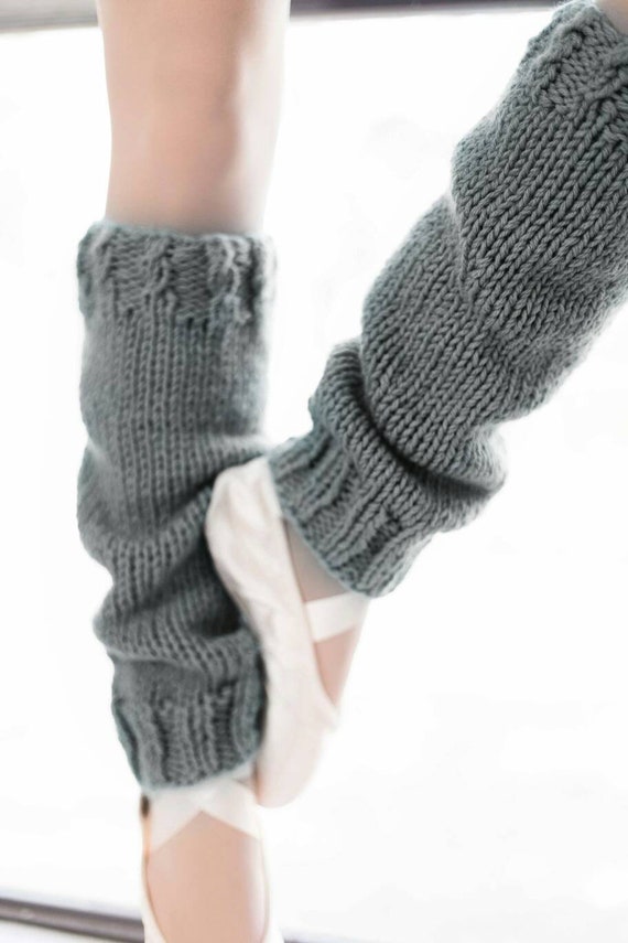Thick Knit Leg Warmers Women Knee High Yoga Lover Gift Women's 80s