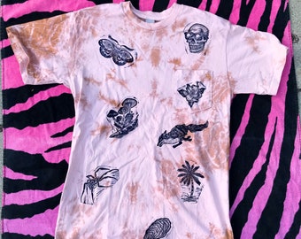 Flash Print Tie Dye, M