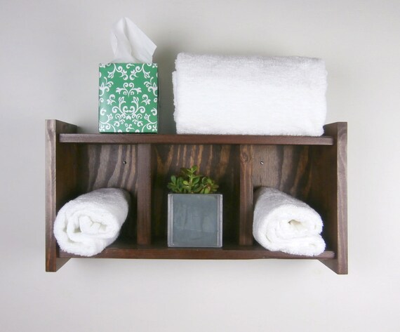 Rustic Bathroom Shelves Over Toilet Rustic Chunky Wooden ...