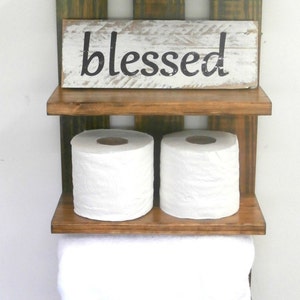 Rolled Towel Rack-Wooden towel rack-4 Tier shelf-Bathroom Wall Shelf-Rustic Towel Racks-Hotel Towel Rack-Towel Storage