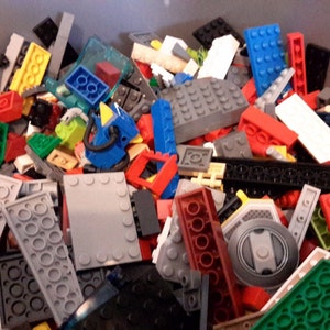 5 Pounds Estimated 2500 Lego Pieces LOT Mix Bulk Plates Tiles Bricks Slopes Baseplate Building Blocks Learning Tools Education Priority Mail image 5