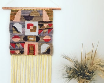 Handwoven Wall Hanging / Tapestry Weaving