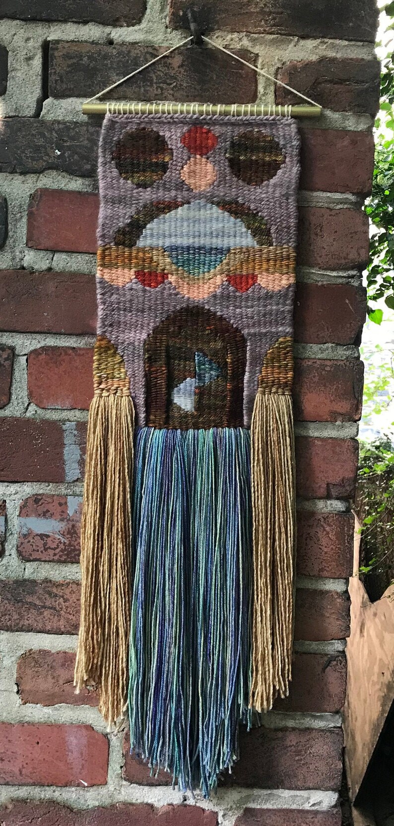 Handwoven Wall Hanging Tapestry Weaving