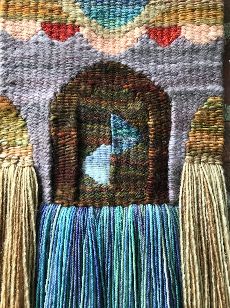 Handwoven Wall Hanging Tapestry Weaving