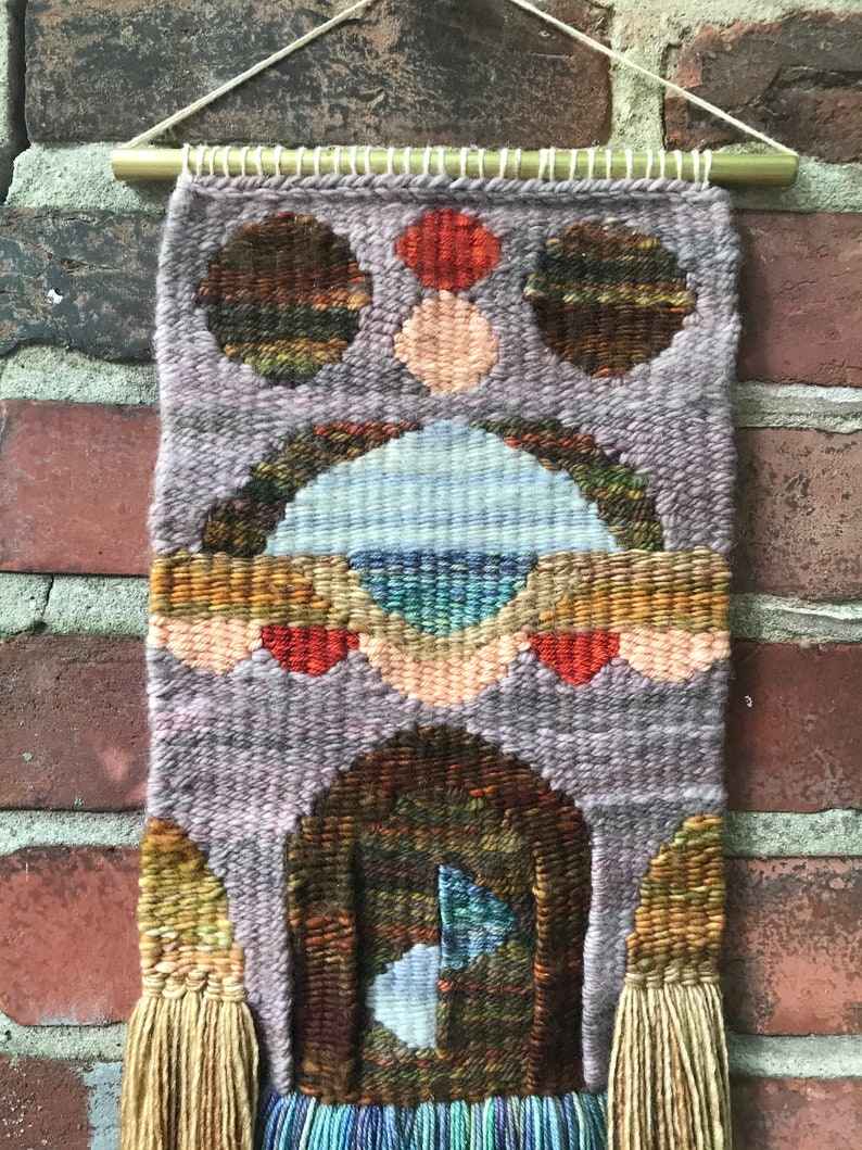 Handwoven Wall Hanging Tapestry Weaving