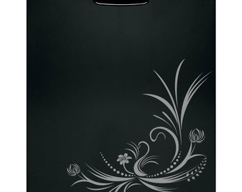 Floral Elegant Flowers Vine Design Decal Sticker Dishwasher Refrigerator Washing Machine Stove Classic Kitchen Decal Dorm Fridge Retro Oven