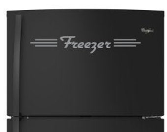 Freezer Fridge Art Deco Elegant Outline Kitchen Vintage Classic Label Kitchen Decal Sticker Refrigerator Dorm Fridge Retro Dishwasher Oven