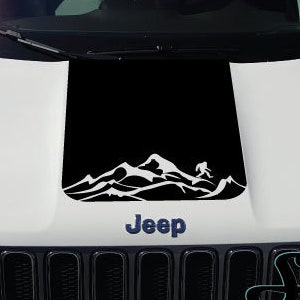 Mountain Yeti Sasquatch Big Foot Splash Vintage Grunge Hood Door Car Bed Pickup Vehicle Truck Vinyl Graphic Decal Tailgate